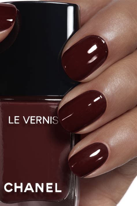 chanel brun contraste nail polish|chanel le vernis colors.